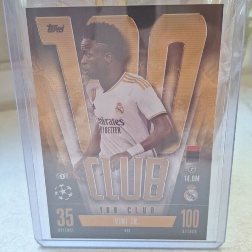 Vini Jr Topps 100 Club card