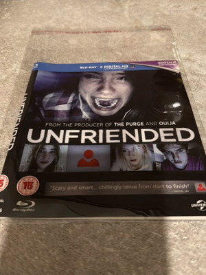 Unfriended Blu-ray like new with Greek subtitles, thriller