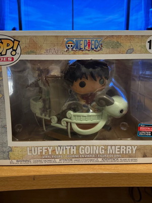 One Piece Luffy with Going Merry Funko Pop μεταχειρισμένο