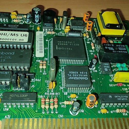 GoldStar modem 2400 8bit ISA used