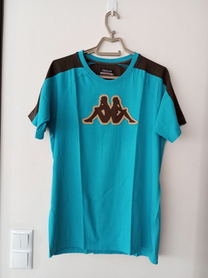 Kappa T-Shirt Large like new, turquoise and brown
