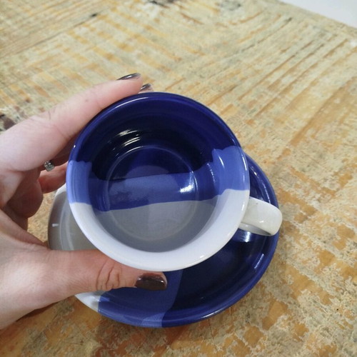 Thasos mug with saucer like new