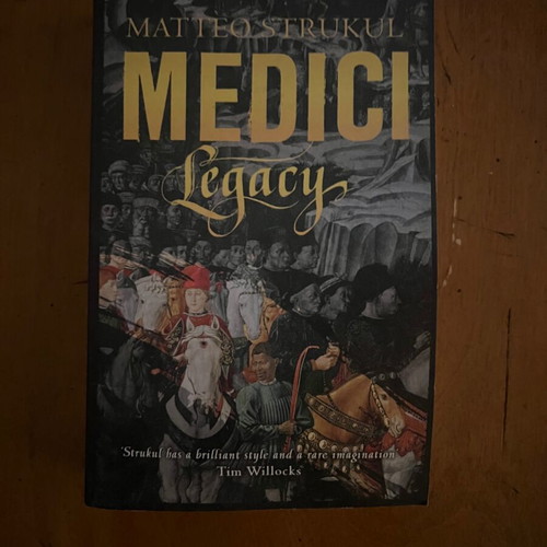 Medici Legacy historical novel like new