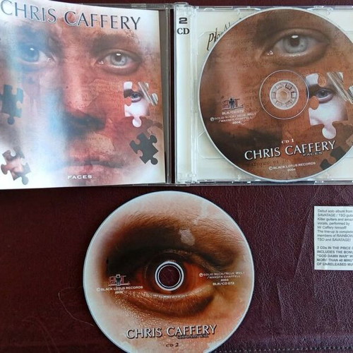 Chris Caffery Faces 2 CD used, metal