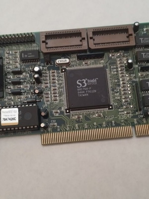 ExpertColor DSP-3364P vintage graphics card used
