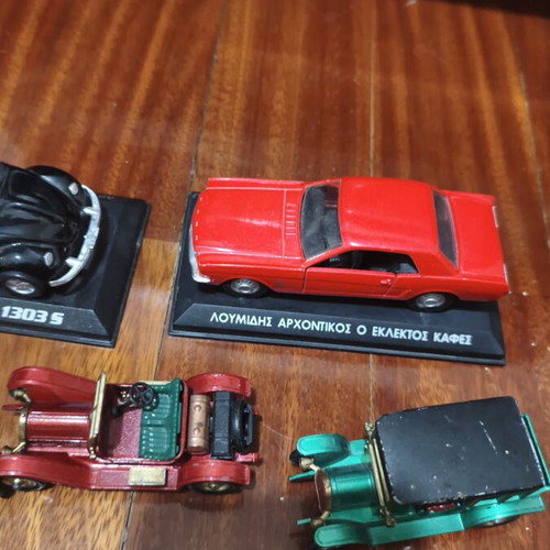 Vintage collectible toy car models