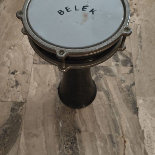 Darbuka used black body with metal tuning system