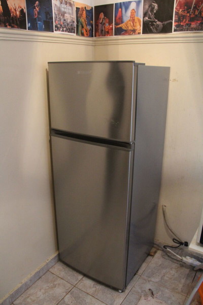 Ψυγείο Morris Δίπορτο Inox, 55x55x143Y cm