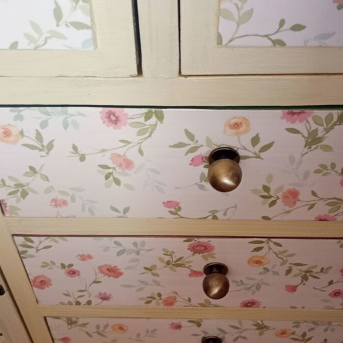 Country style drawer cabinet