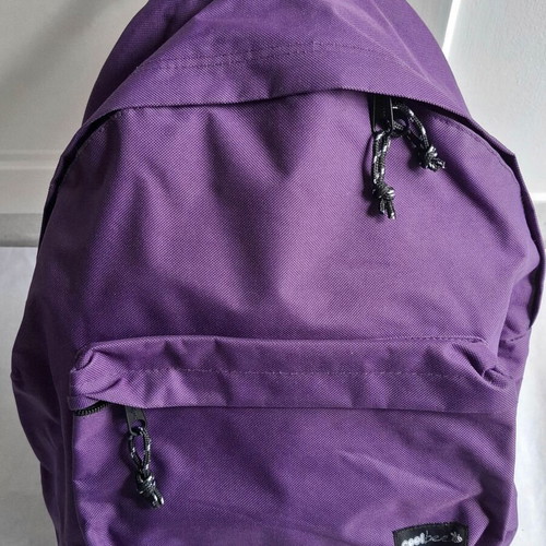 Minimal purple unisex backpack new for school and everyday use