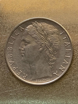 100 lire 1966 R καινούργιο