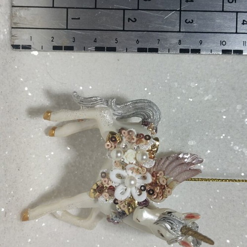 Unicorn hanging ornament