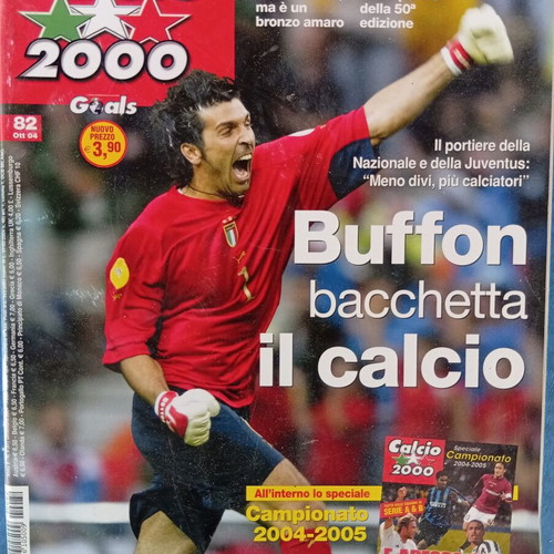 Calcio 2000 Italian Football Magazine used, 178 pages