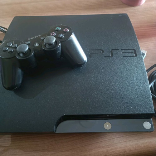 Sony PlayStation 3 Slim 120GB CECH-2004A like new with genuine DualShock 3 and cables
