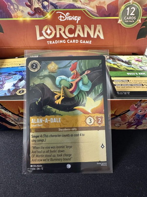 Disney Lorcana Alan-A-Dale Loyal Bard κάρτα καινούργια