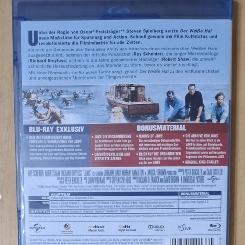 Jaws Blu-ray new with Greek subtitles
