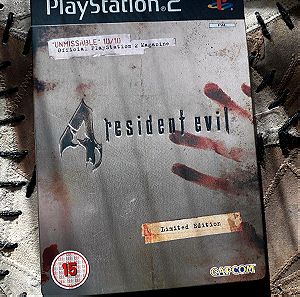 Resident Evil 4 PS2 Steelbook limited edition