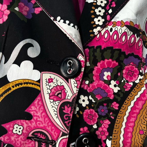 Luce blazer size XL like new, pink multicolor floral pattern