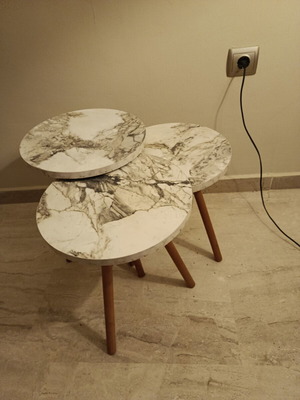 Side tables used with minor marks