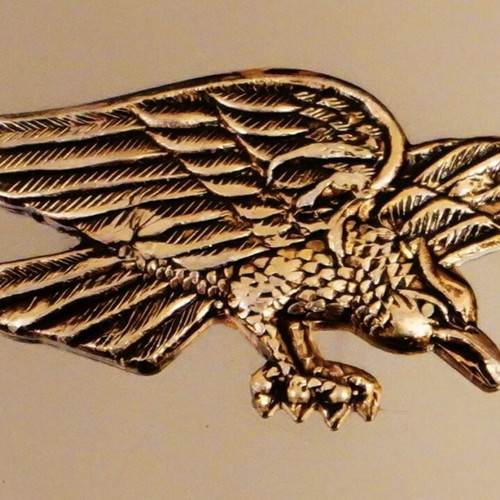 USA Belt Buckle vintage, like new, handmade embossed