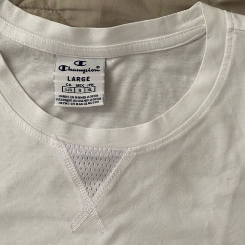Champion T-shirt M used, white