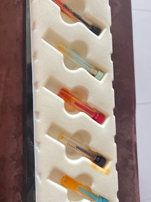 Women Frangrances sample case used