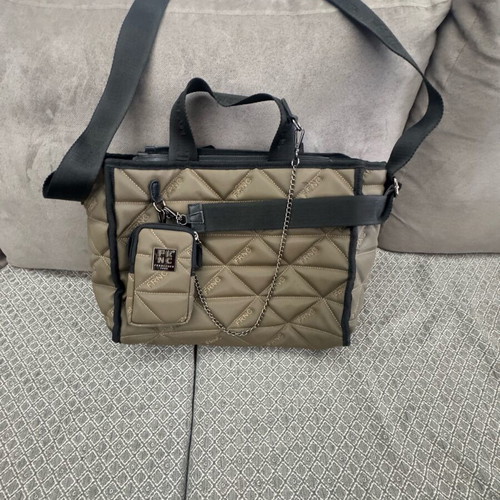 FRNC shoulder bag khaki like new, large size