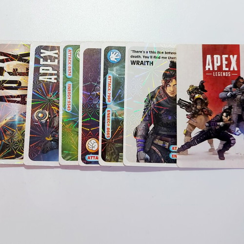 Φιγούρες Apex πακέτο με κάρτες, ύψος 10 εκ., μεταχειρισμένες