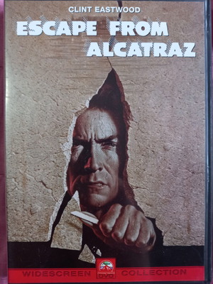 Escape From Alcatraz DVD like new with Greek subtitles