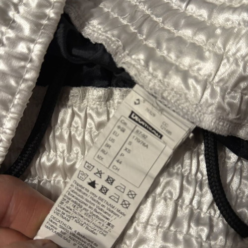 Boxing shorts satin black and white size S like new