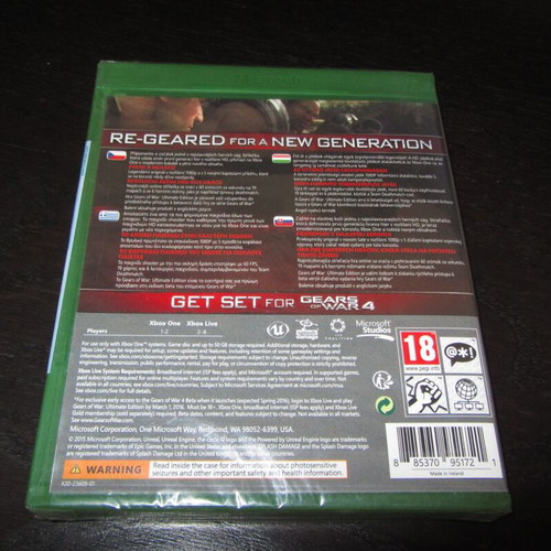 Gears of War Ultimate Edition Xbox One new sealed