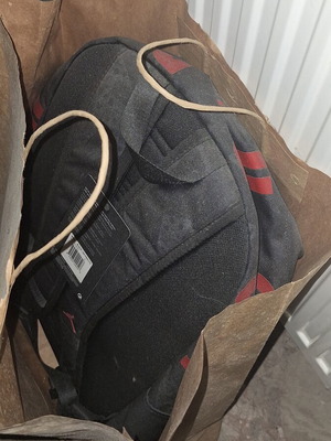 Nike Backpack Large new, black and red with Michael Jordan logo