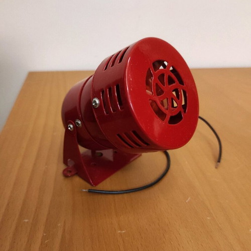Outdoor alarm siren AC 110V new, metal construction
