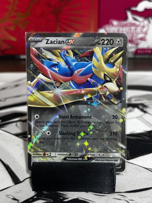Zacian Ex Promo card like new from S&V SVP 198