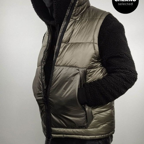DRYKORN Veron Quilted Puffer Vest new, size L•XL, green