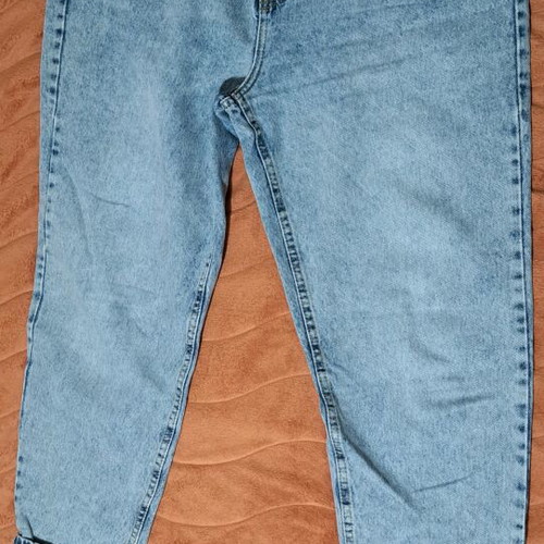 Jeans size 44 like new, boyfriend style, blue