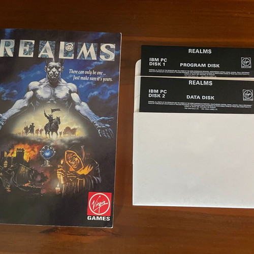 Realms PC Big Box like new, complete English release
