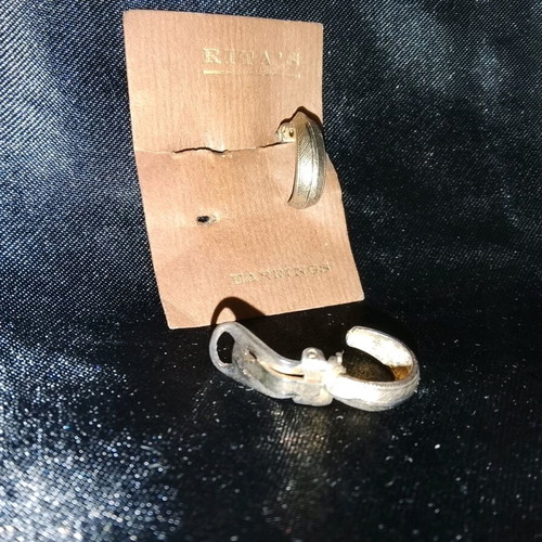 Gold Clip Earrings new