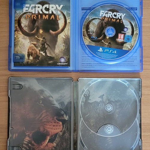 Far Cry Primal Steelbook PS4 game Europe version