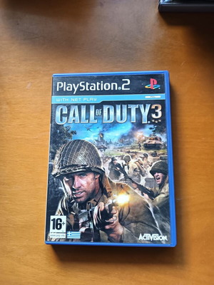 Call of Duty 3 PS2 game used, good condition