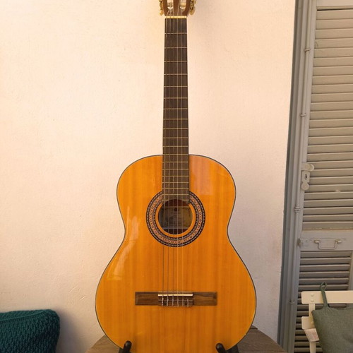 Chateau C08/09/DG acoustic guitar used with wall mount and floor stand