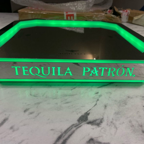 Patron LED tray new with charger, size 33.5x4cm