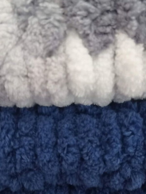 Handmade Alize Puffy double blanket made to order, hypoallergenic