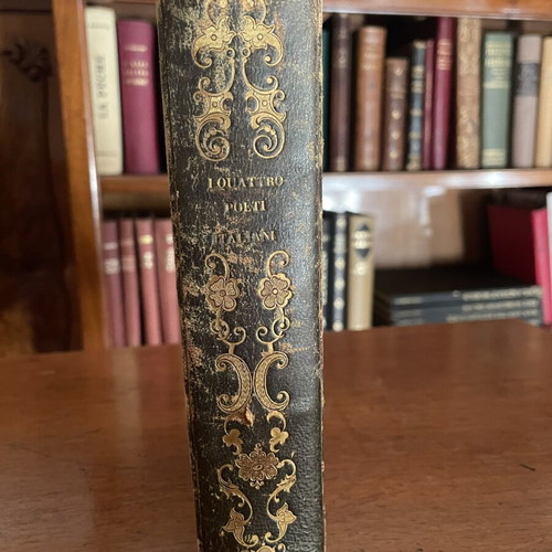 I Quattro Poeti Italiani, first edition 1840-1844, illustrated poetry anthology