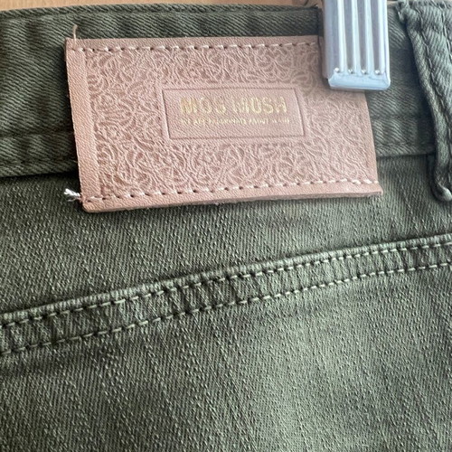 Mos Mosh khaki elastic jeans like new, size M 38 10