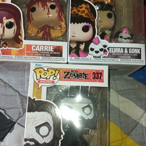 Funko Pop bundle of 3 sealed figures like new