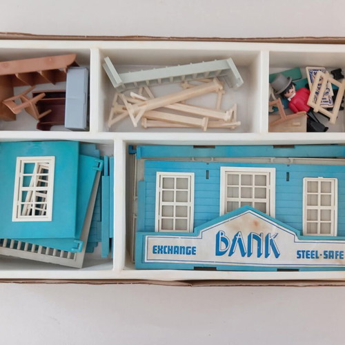 Playmobil 3422 Lyra bank set used with box