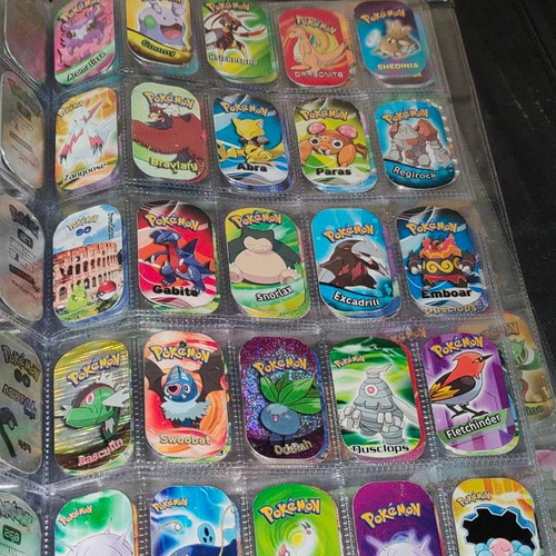 Pokemon GO The Original Metal Tags Album like new with 270 metal tags