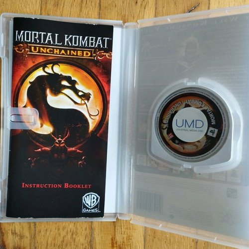PSP Mortal Kombat Unchained used, complete