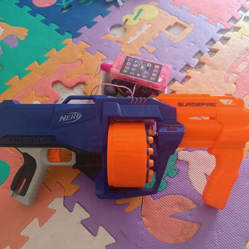 Nerf N-Strike Surgefire with 15 darts new in box